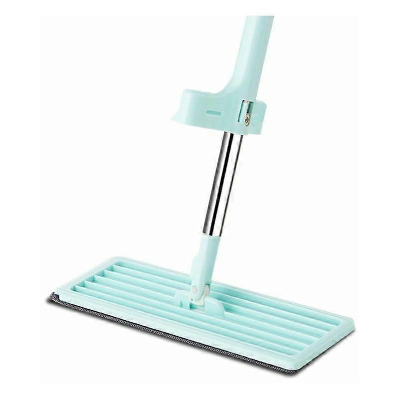 Flat microfiber mop kit suitable as dust mops for hardwood floors