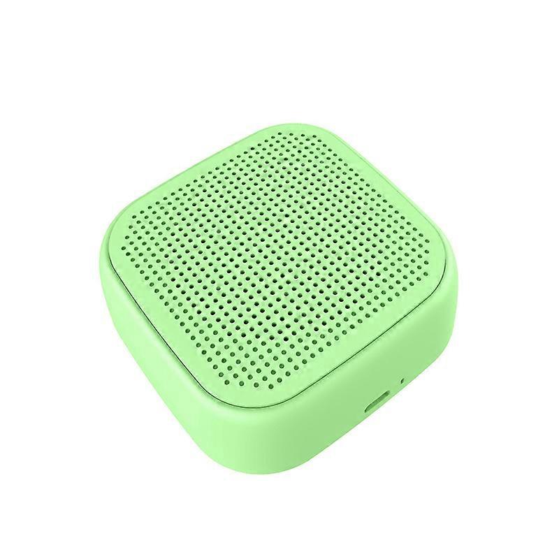 Portable Bluetooth Speaker with Custom Bass Radiator Brief Design Perfect Mini Speaker Green