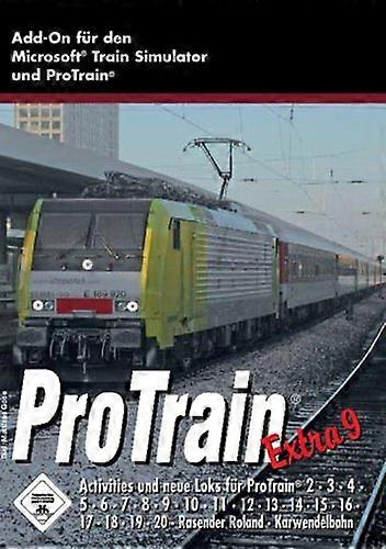 Train Simulator - ProTrain Extra 9 - PC CD