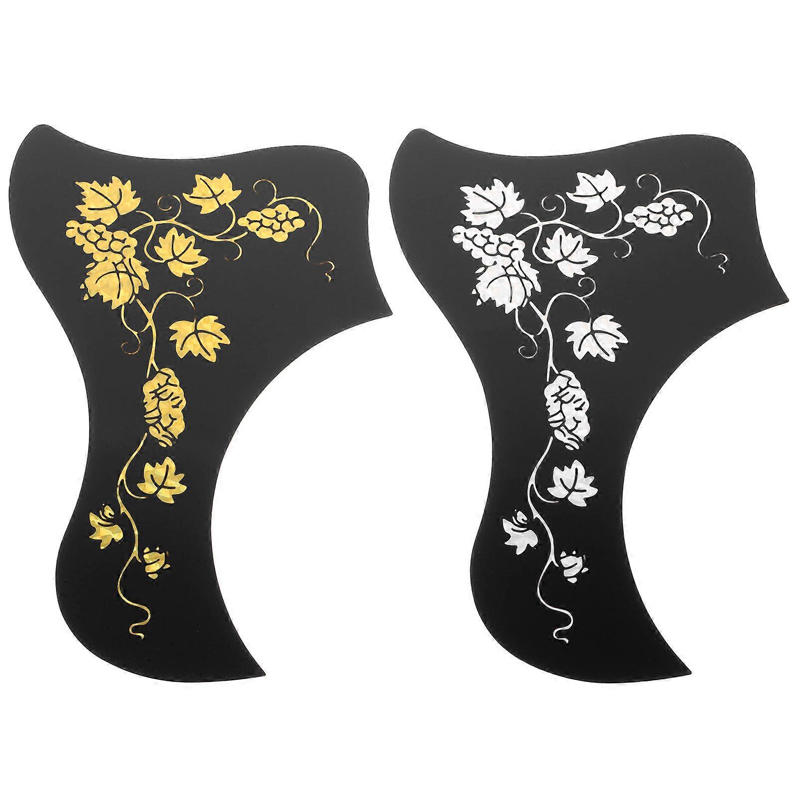 2pcs Replacement PVC Guitar Pickguards Acoustic Classical Guitar Supplies
