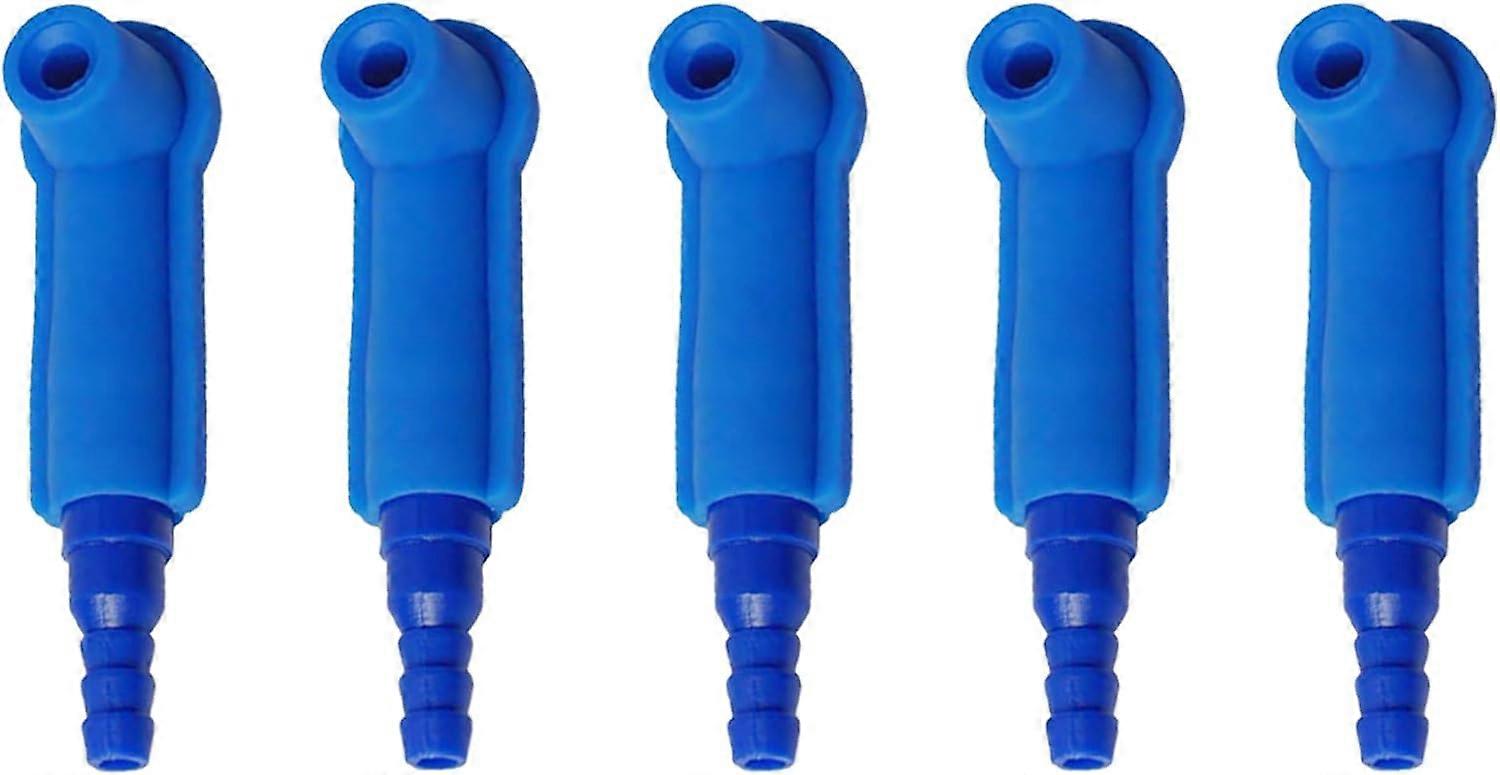 Exchange Tool Connector Brake Bleeding Kit, 5 Pcs Universal Auto Bleeder Pump Exchange Adapter