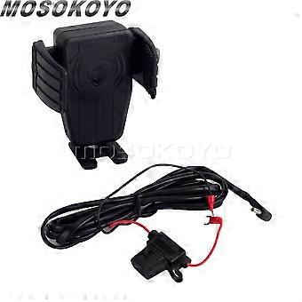 Supporto Telefono/Navigatore Per Honda Gold Wing GL1800 – Modelli 2018-2024, Regolabile 360°