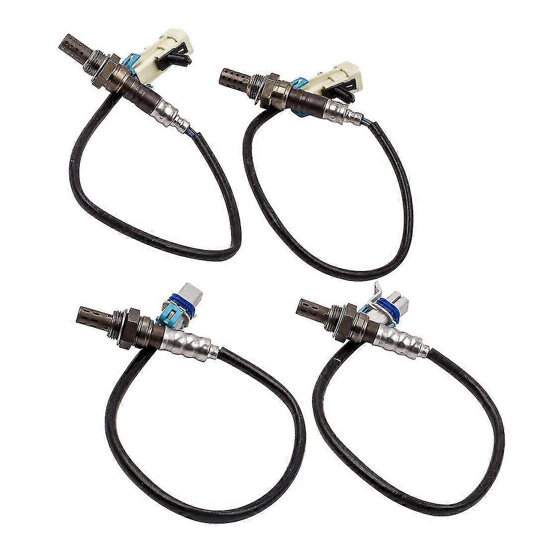 Light 4Pcs O2 Oxygen Sensor For Cadillac Escalade Chevrolet Silverado Tahoe Size 4