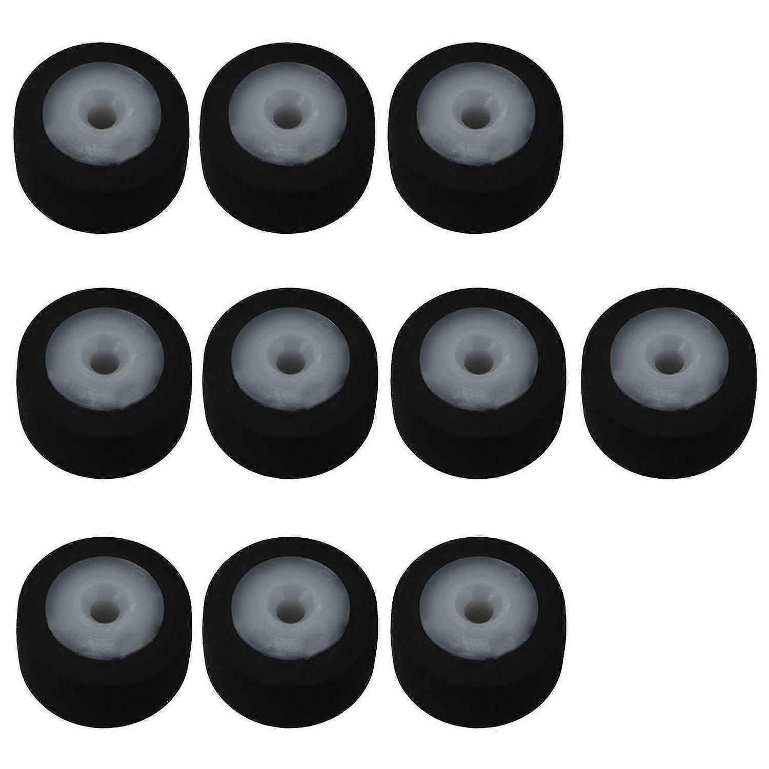 10pieces 13x8.2mm Tape Recorder Belt Guide Pulley Rubber Bearing Wheel C