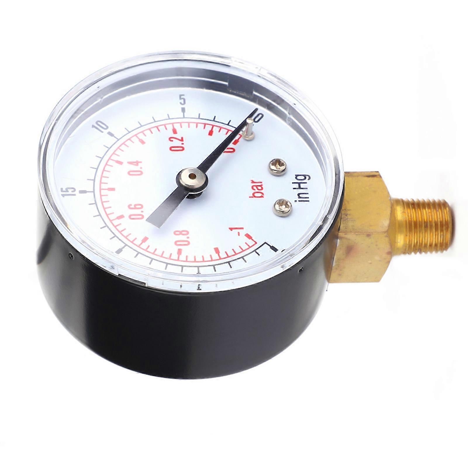 thumbnail image 2 of Freeford Instrumentation 50mm Vacuum Gauge – -30*Hg/-1/0 Bar, 1/8 BSPT Back Connection 2 of 3