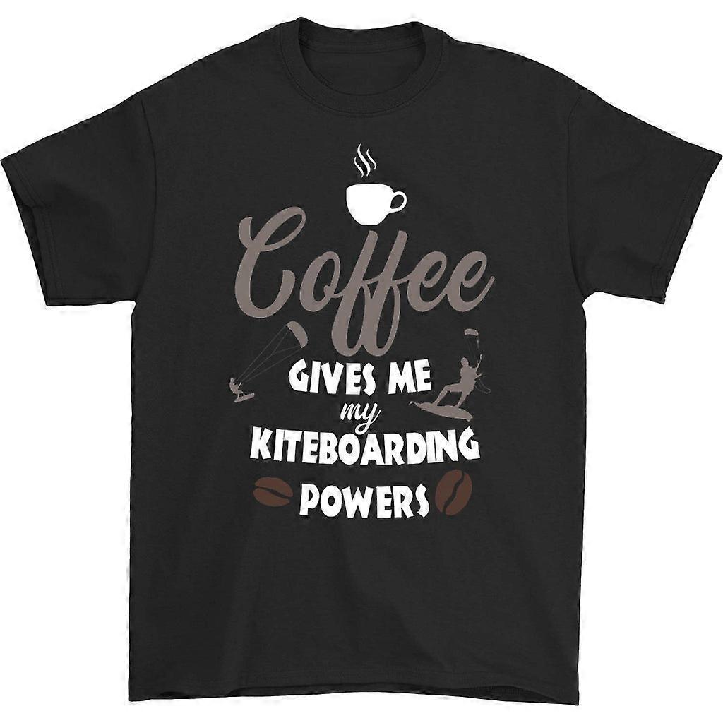 Café Me Dá Minha Camiseta Kiteboarding Powers