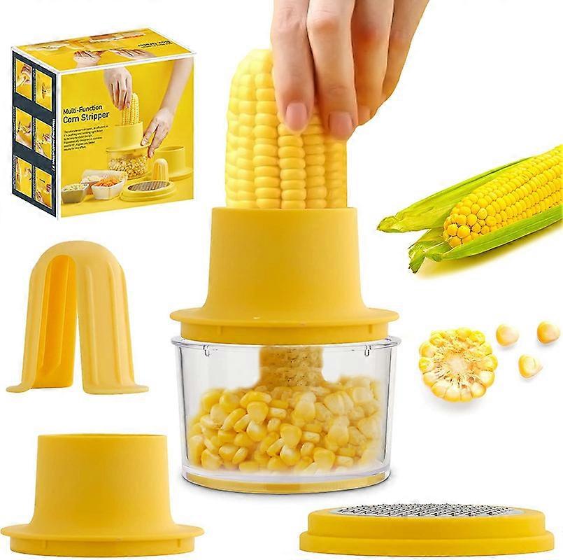 Corn Peeler from Corn on the Cob, Quick Corn Kernel Cutter Tool
