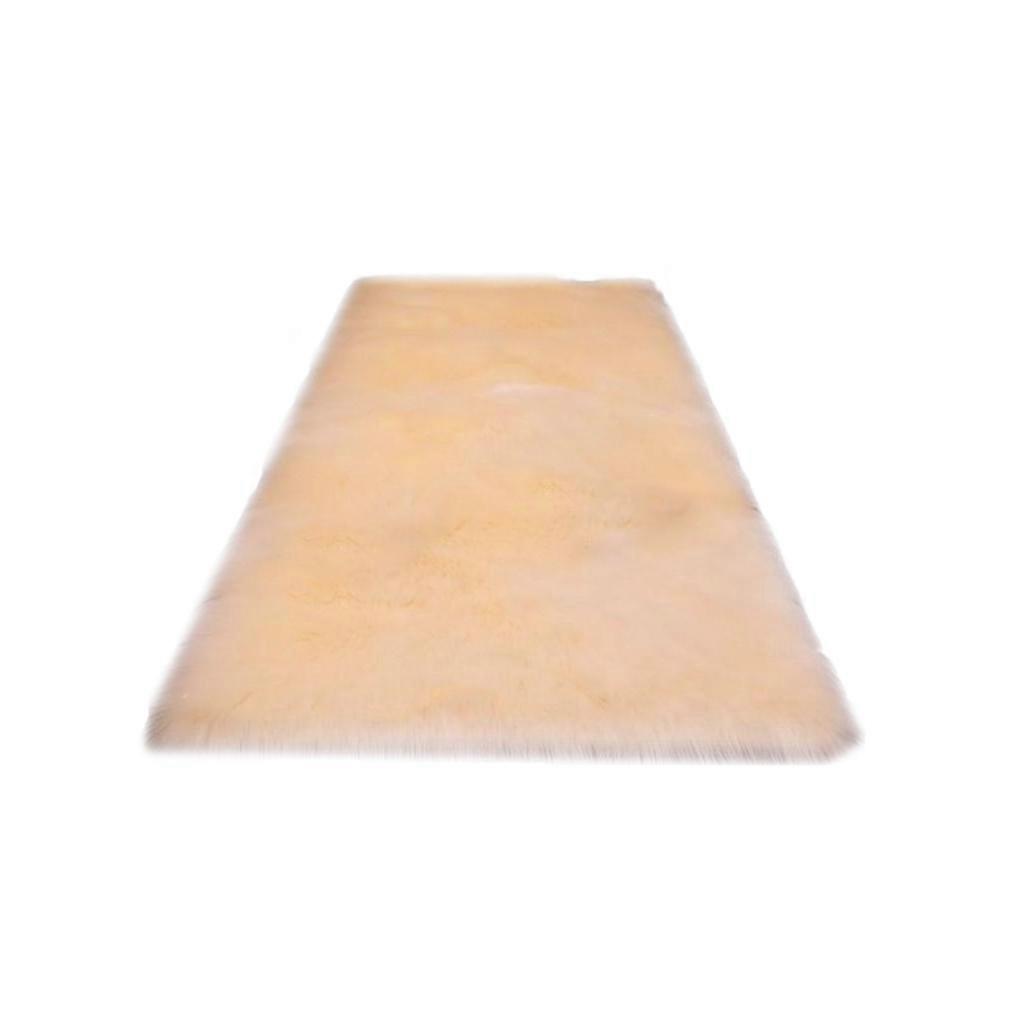 60*120cm Soft Sheepskin Plush Carpet Warm Hairy Comfortable Super Soft Carpet for Children\'s Bedroom Nursery Carpets