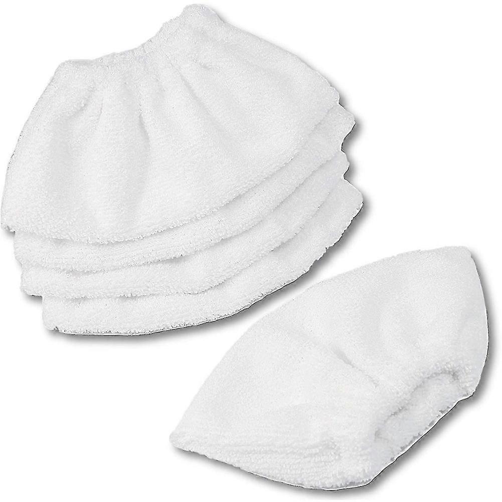 5 Pcs Microfiber Cover Set For Hand Nozzle Karcher Easyfix Steam Cleaner Sc1, Sc2, Sc3, Sc4, Sc5