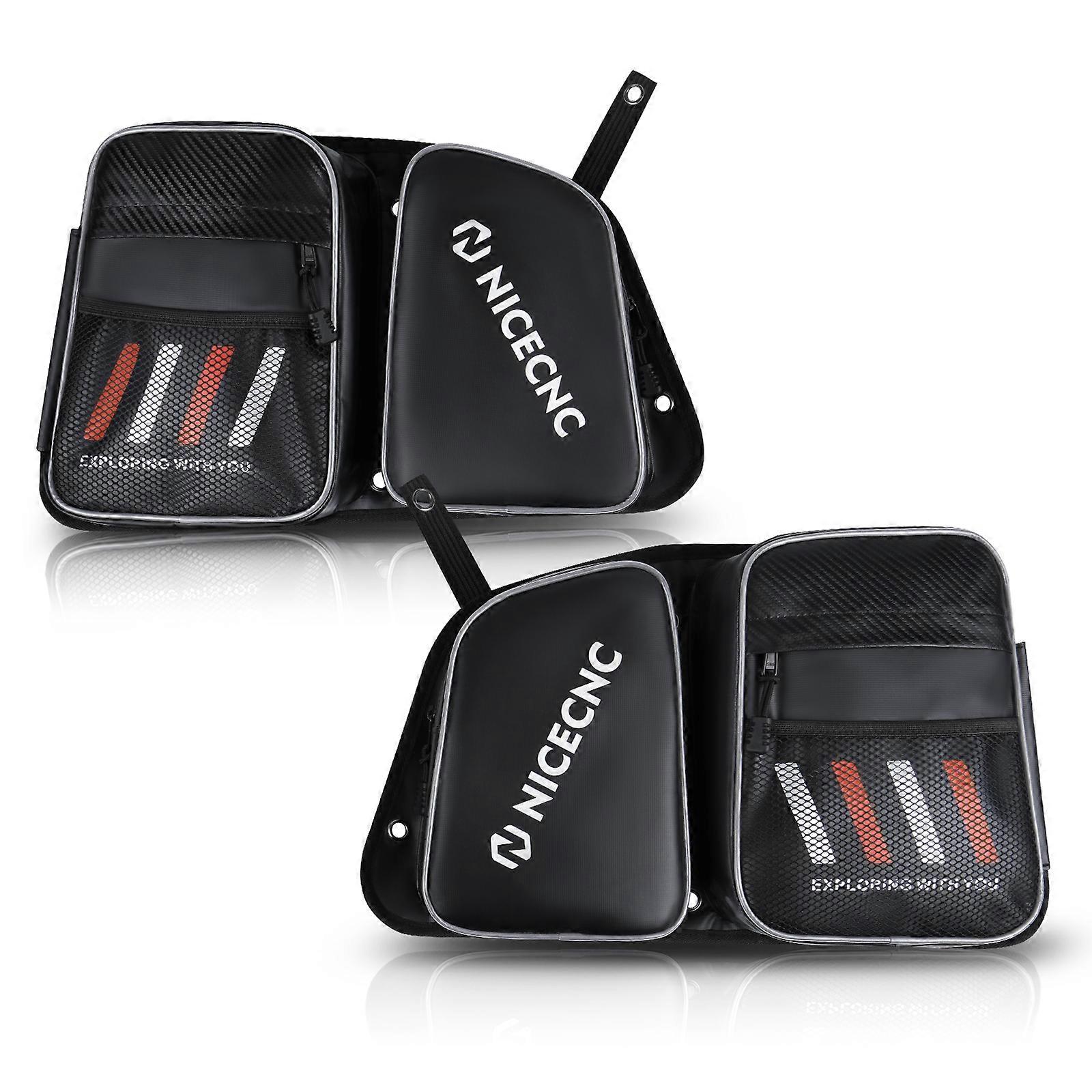 RZR XP 1000リアドアバッグ用2 PCS PVC防水ツール収納バッグPolaris 900 4ドアターボ2016-2022 UTVサイドバッグ