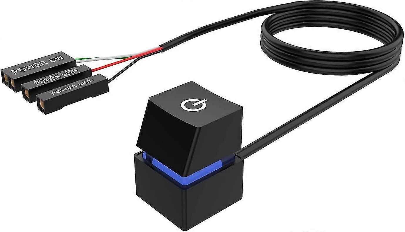 Desktop Computer Power Switch, Acsergery External Remote Start Pc Motherboard Power On Off Gift