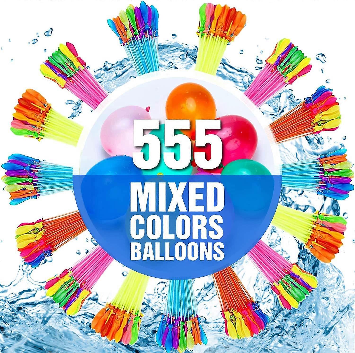 555 PZ Palloncini Bomba Acqua Lattice - Palloncini d'acqua - Palloncini d'acqua autoriempienti - Palloncini d'acqua Biodegradabili - Palloncini d'acqua