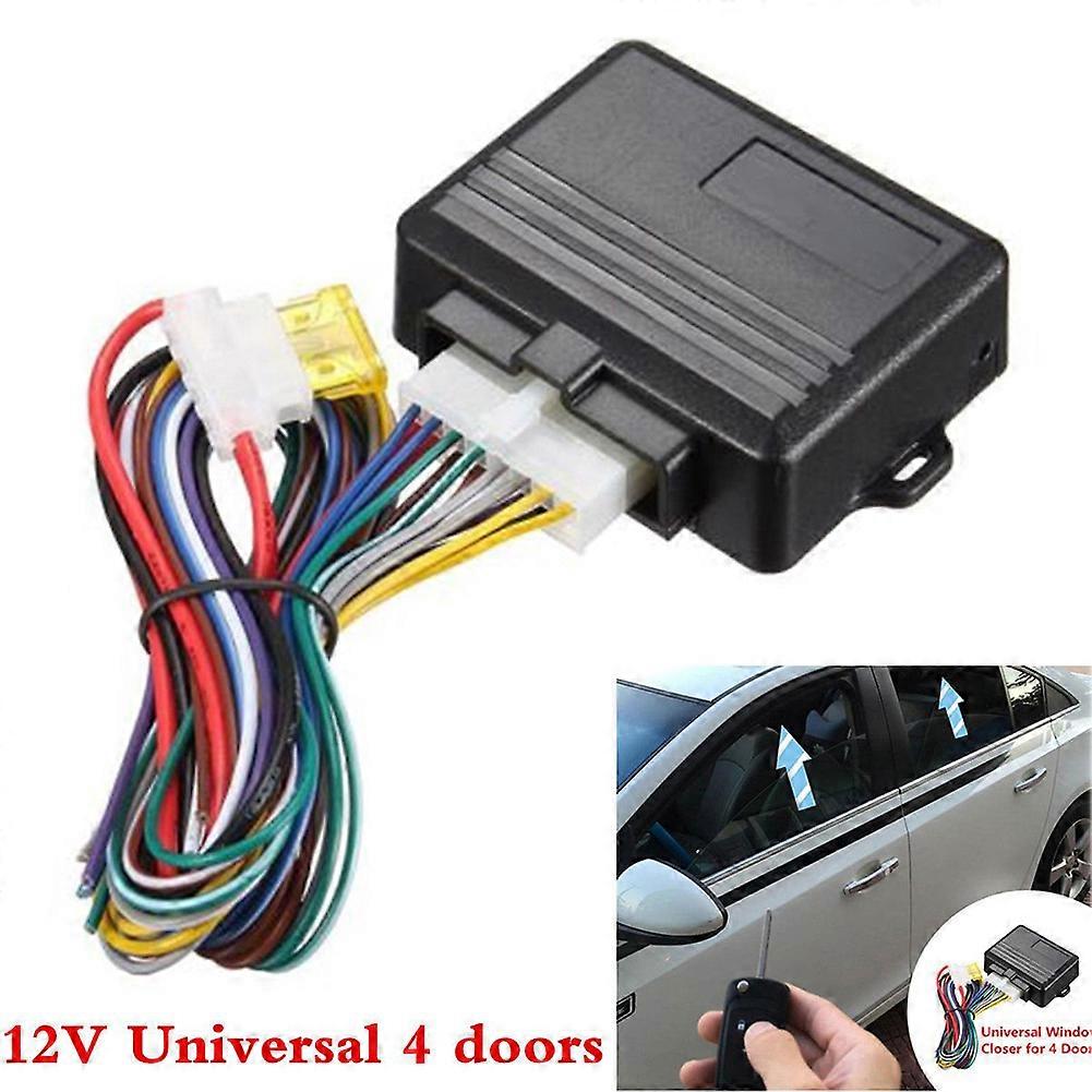 Universal Automatic 4door Car Window Closer Module Auto Security System Kit