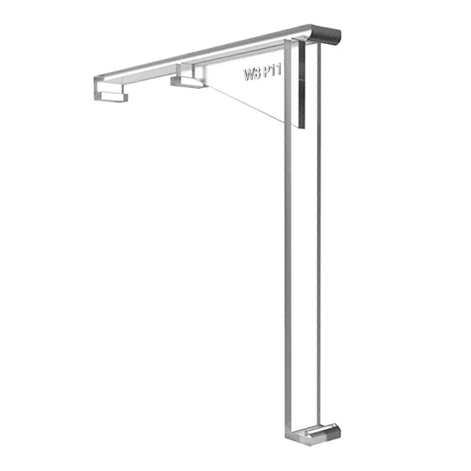 Plastic Vertical Blind Bracket 3.46 Inch Vertical Blinds Right Angle Cover Box