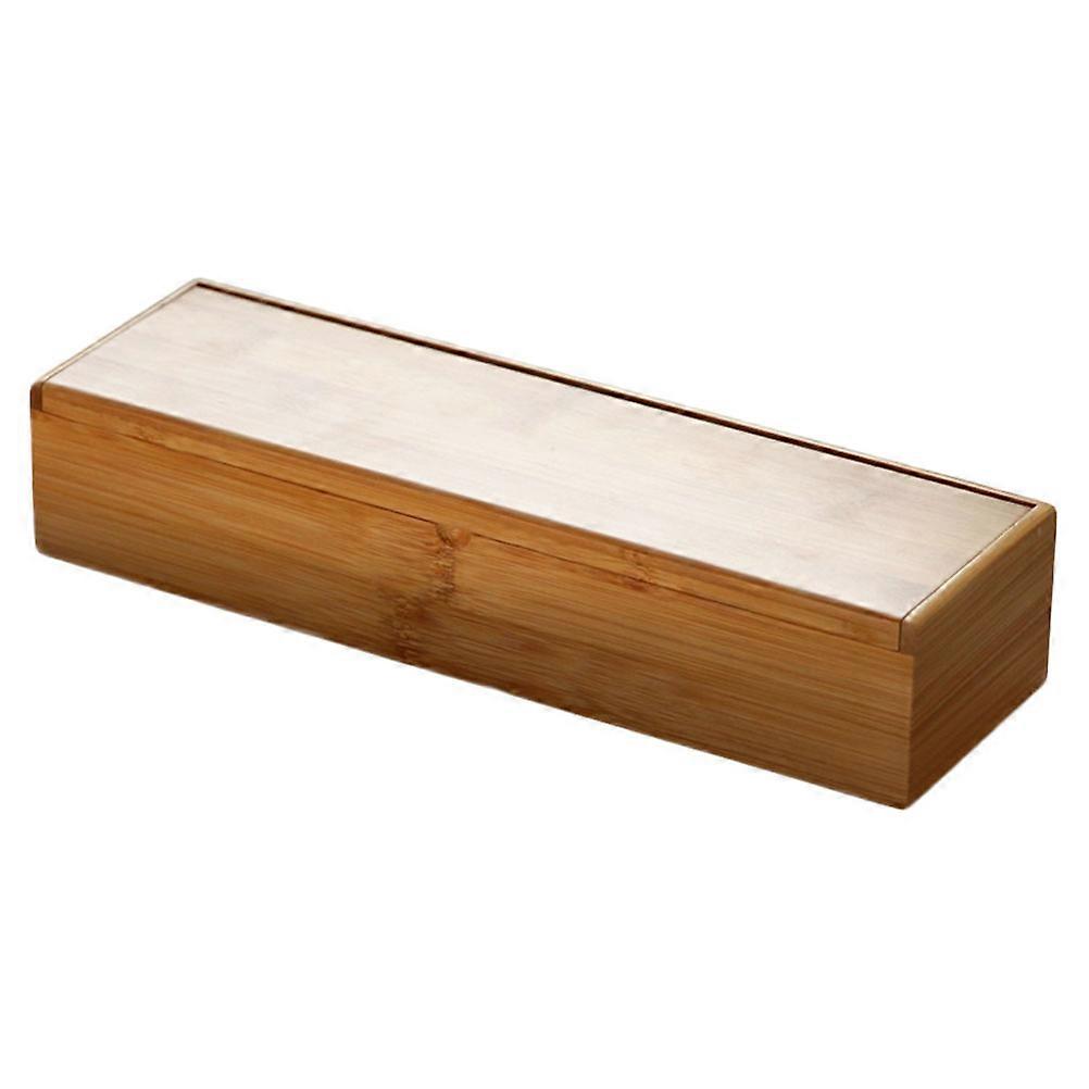 Kitchen Chopsticks Box Bamboo Utensil Organizer Silverware Box Kitchen Drawer Box