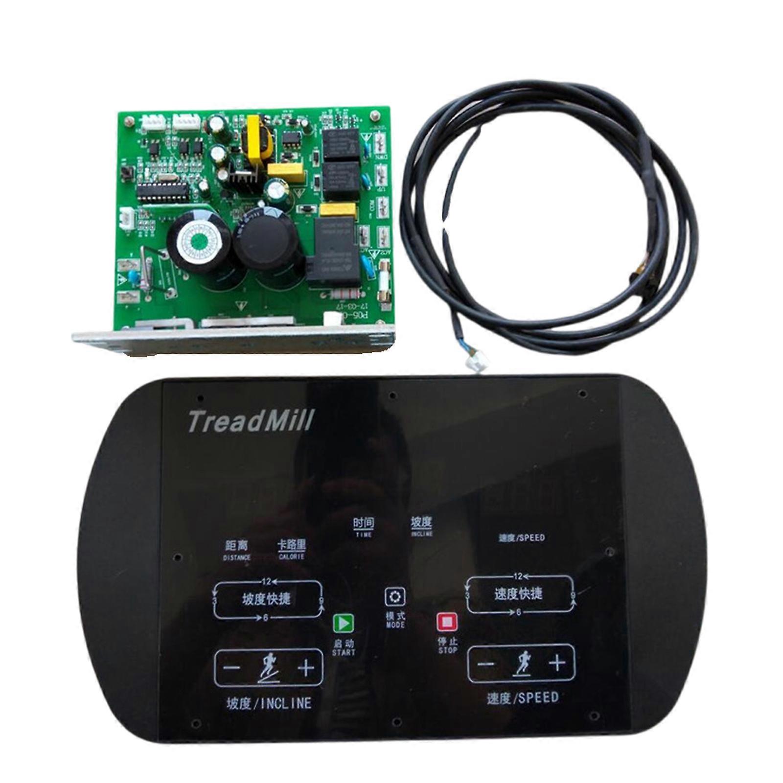 "1-4.0HP Universal Treadmill Controller Board Console Display, 16KM/h Max Speed, 90-Day Warranty"