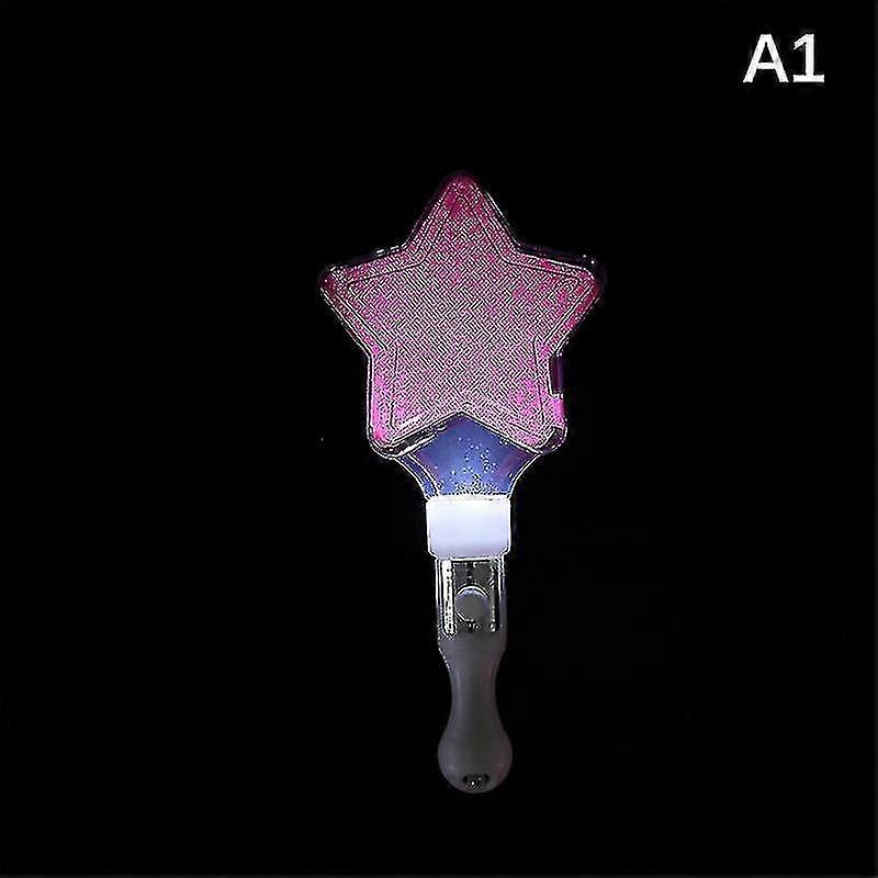 أدى توهج عصا القلب نجمة شكل مضيئة حفل يهتف أنبوب حزب ضوء عصا