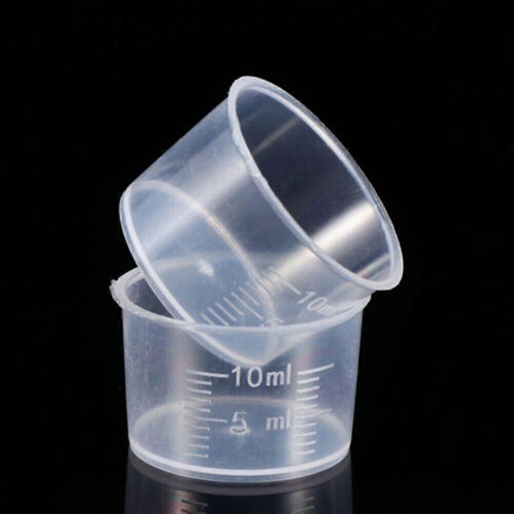 Plastic Measuring Cup Measuring Cups Scale Transparent Laboratory Samples