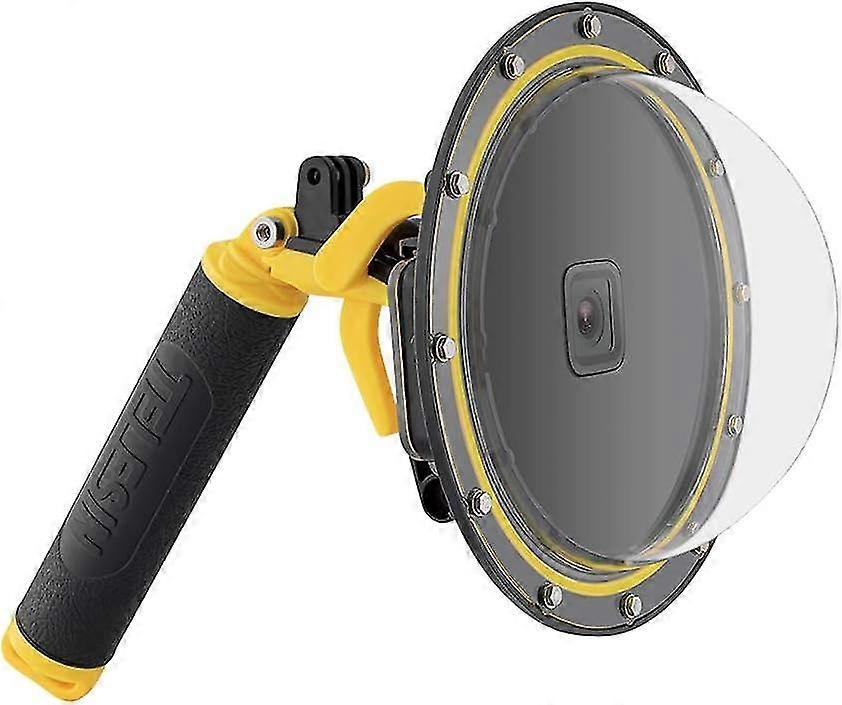 Dome Port with Pistol Trigger T05-for Hero 2018, Hero 6, Hero 5 Black