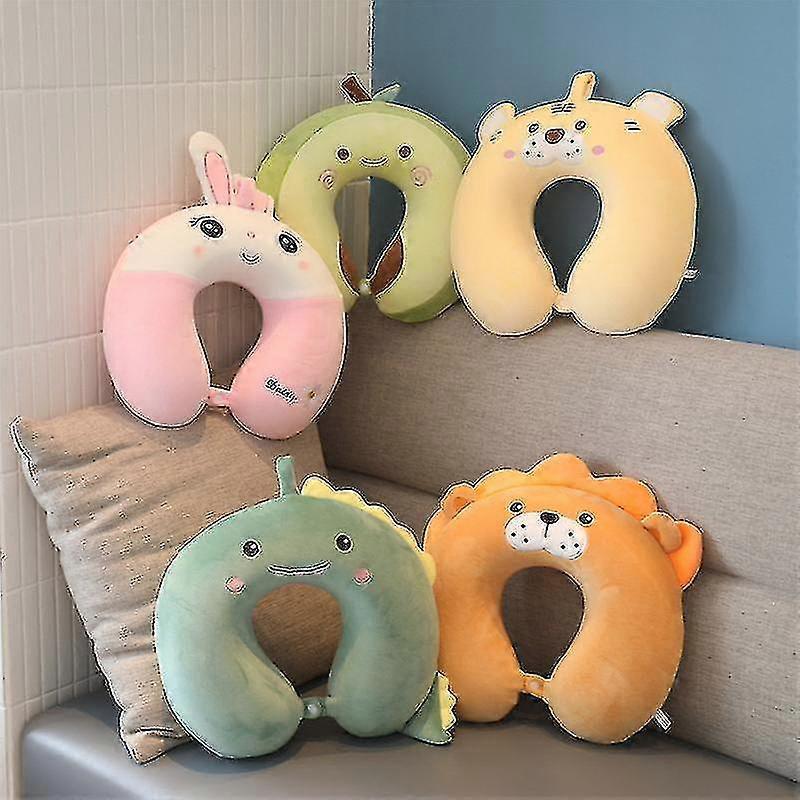 Oreiller en forme de U Animal Memory Foam Car Neck Pillow Lunch Pillow Airplane Travel Pillo