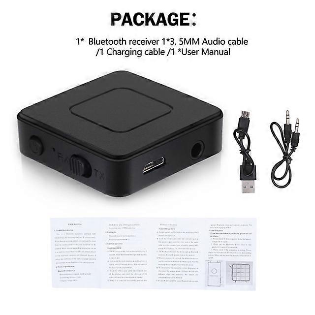 Bluetooth 5.0 Receiver Transmitter Wireless Audio Adapter 3.5mm AUX Jack RCA Bluetooth USB Dongle for For Car Kit PC TV Speaker