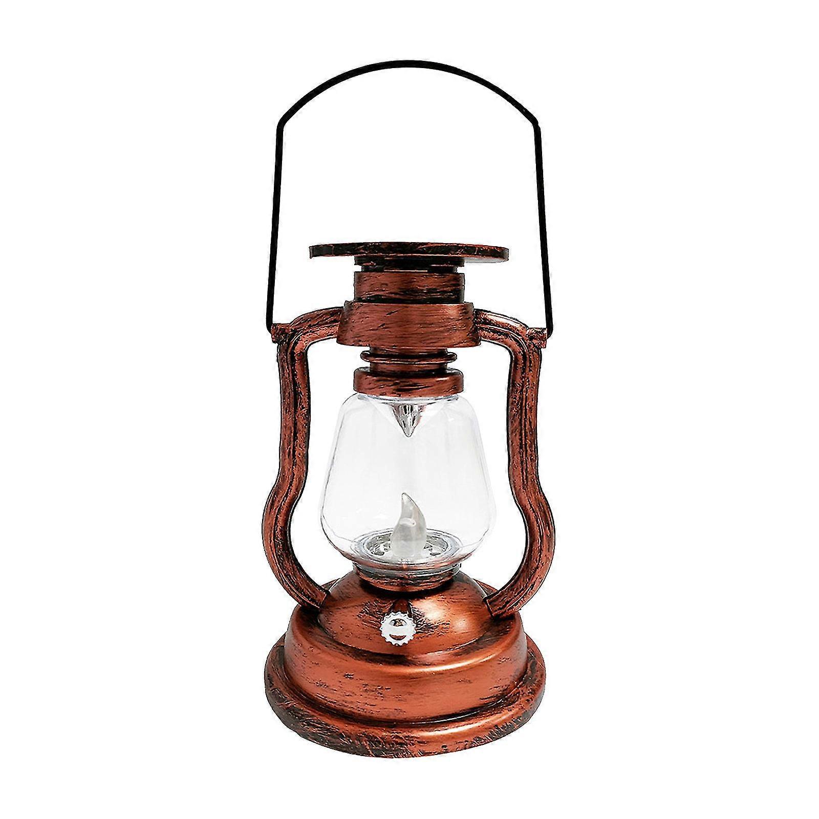 Retro Kerosene Lamp Led Horse Lamp Outdoor Portable Charging Camping Lamp