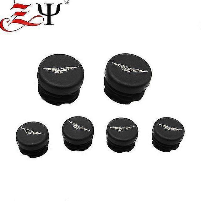 For Moto Guzzi V85tt V85tt 2019-2022 2020 2021 Motorcycle Accessories Frame Hole Cover Caps Plug Decorative Frame Cap Set Fits