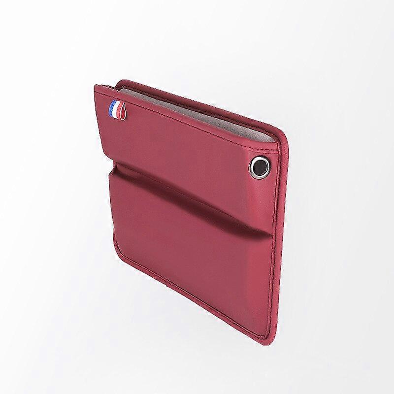 Multifunction Seat Crevice Storage Box For Car Seat Gap Filler With Phone PU Leather Box Universal Console Side Gap