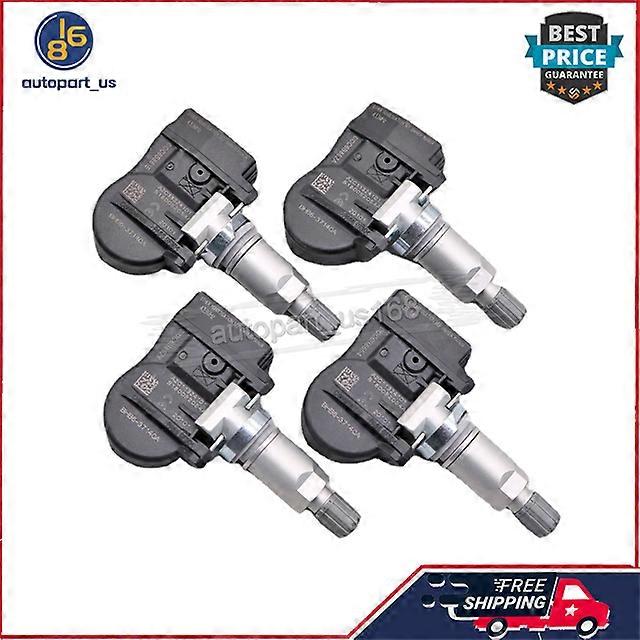 4PCS BHB637140A For Mazda 2 2 (DE) 3 5 (CW) 6 CX-5 (GH) CX-9 (TB1)Vehicle Sensors Tire Pressure Monitoring System 433MHZ GS1D37140