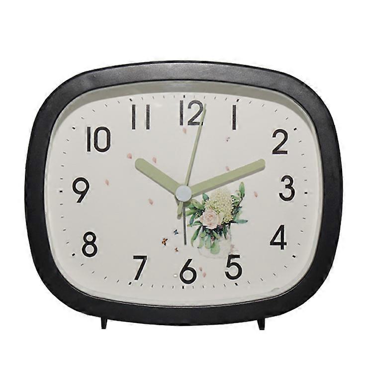 Children's cartoon alarm clock student desktop mute electronic clock