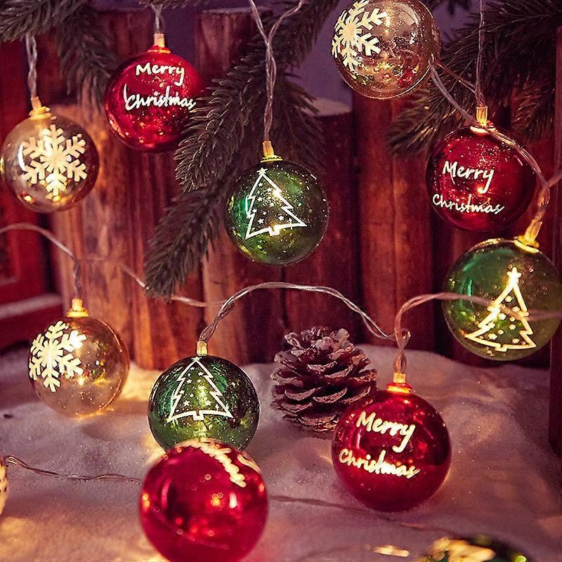 Christmas Decoration String Lights, Spec: Battery Type 5m