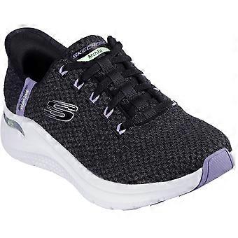 Skechers Arch Fit 2.0 Good Energy Textile Women's Black/Multi Trainers