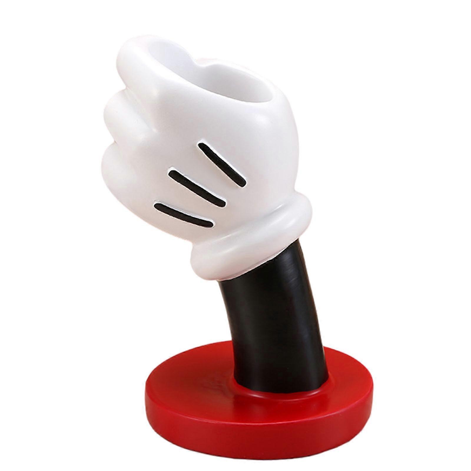 マウスハンドフラワーバス、クリエイティブメイクアップブラッシャーホルダー、ユニークな花瓶フラワーバス