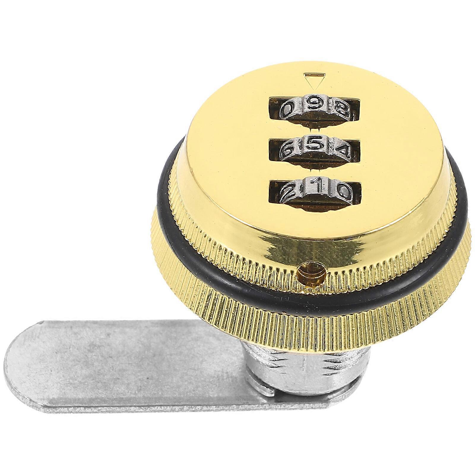 Cabinet Lock Coded Showcase Lock Combination Password Security Lock Metal Cupboard Lock