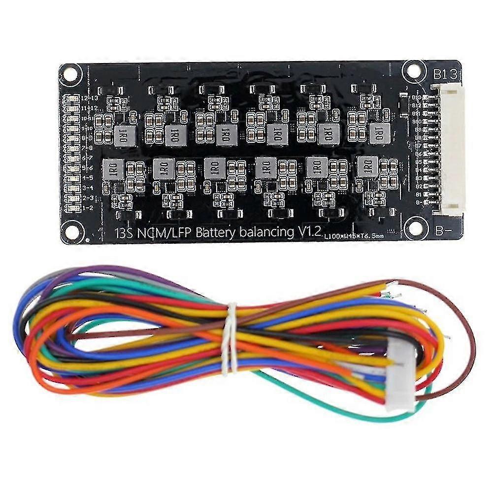 1.2a High Current Equalization Module Lithium Battery Active Equalizer Energy Board 13s Inductance
