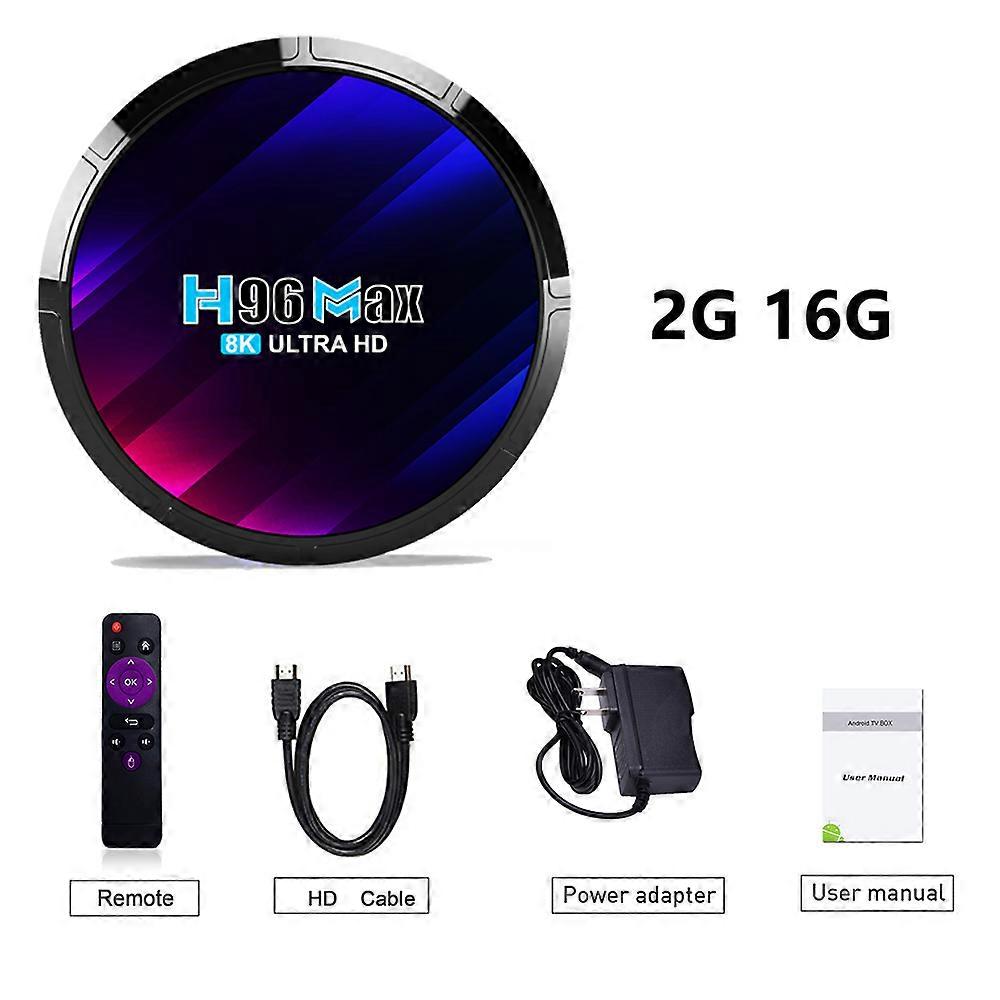 LEMFO H96 Max RK3528 TV Box Android 13.0 4GB RAM 64GB ROM BT5.0 8k Wifi6 Set Top TV Box