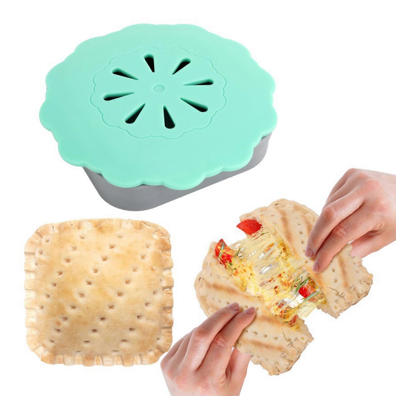 A Toastie Maker for Thins,Crimp Sandwich Maker,Make Quick & Easy Kitchen Gadgets