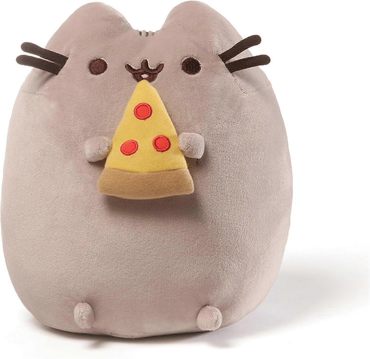 Pusheen Snackable Pizza Plush ، محشي للأعمار من 8 سنوات فما فوق ، 9.5 ، بيتزا