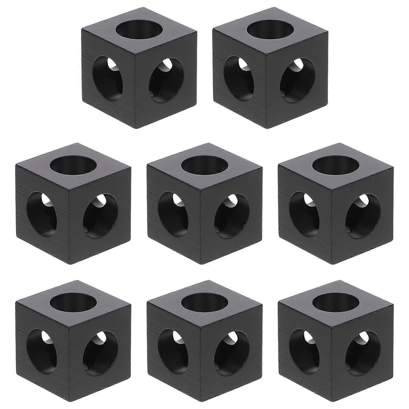 8pcs Corner Brackets Cube Compatible with 2020 Series Aluminum Extrusion Profile