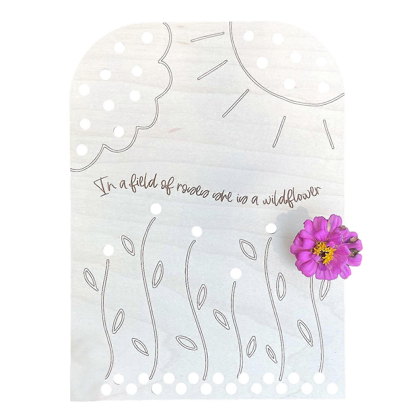 Samlebrett av blomsterblad, samlebrett av blomsterblad, trebrett for blomster og blader, DIY-gaver til oppbevaring av vårblomster i kaleidoskop