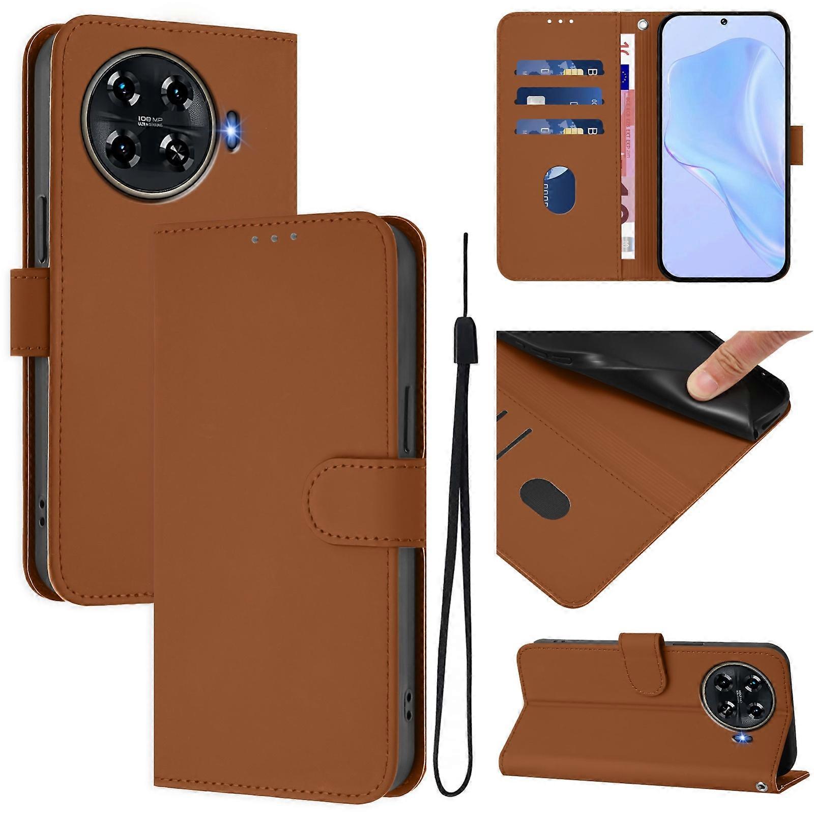 YB-PT01 Longe PU Case Pour Tecno Spark 20 Pro+ 4G