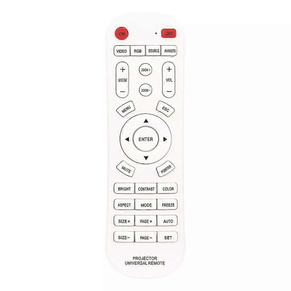 New Universal For Panasonic Epson Benq Dell Viewsonic Projector Remote Control