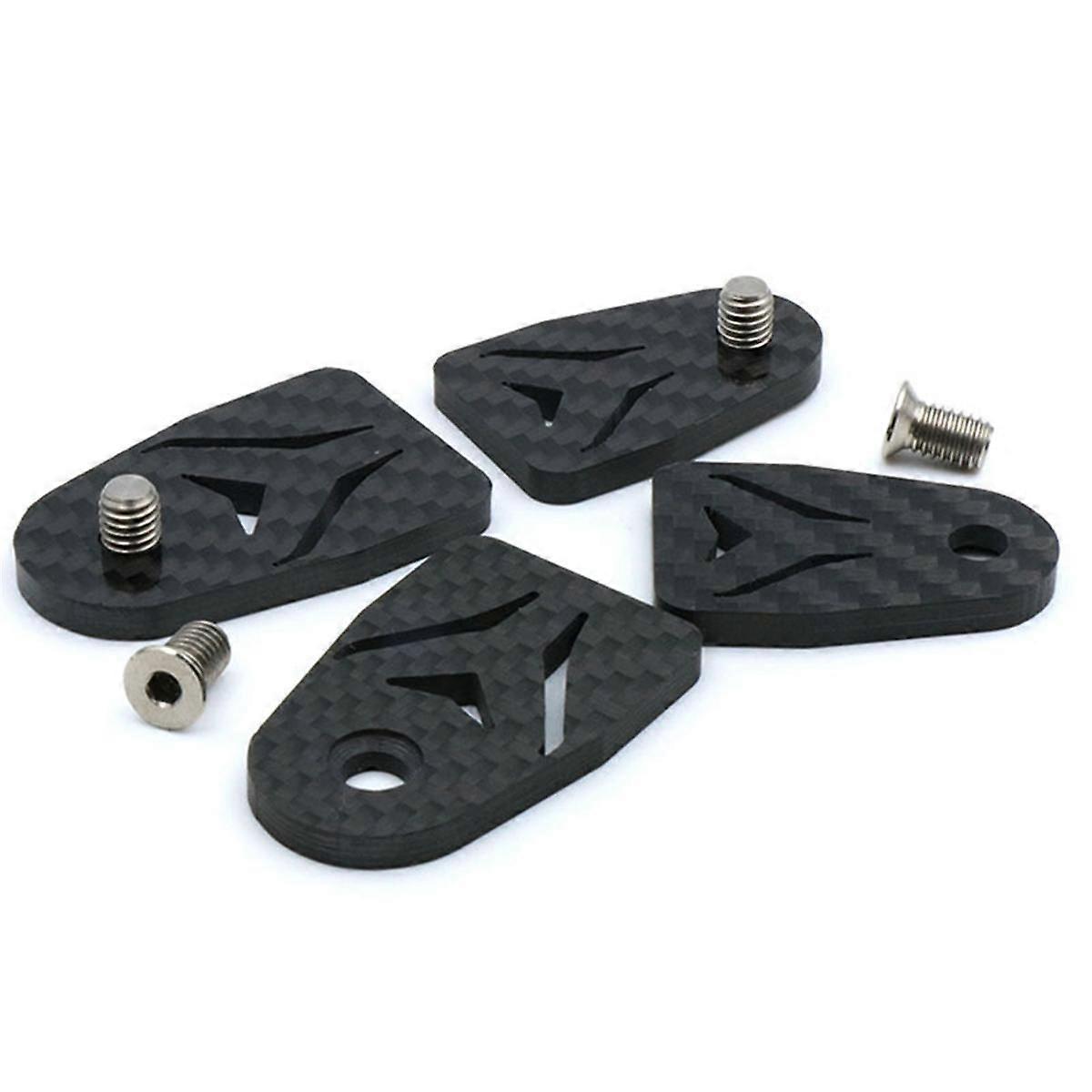 For Folding Bike Easy Wheel Carbon Fiber Kickstand with Titanium Screws