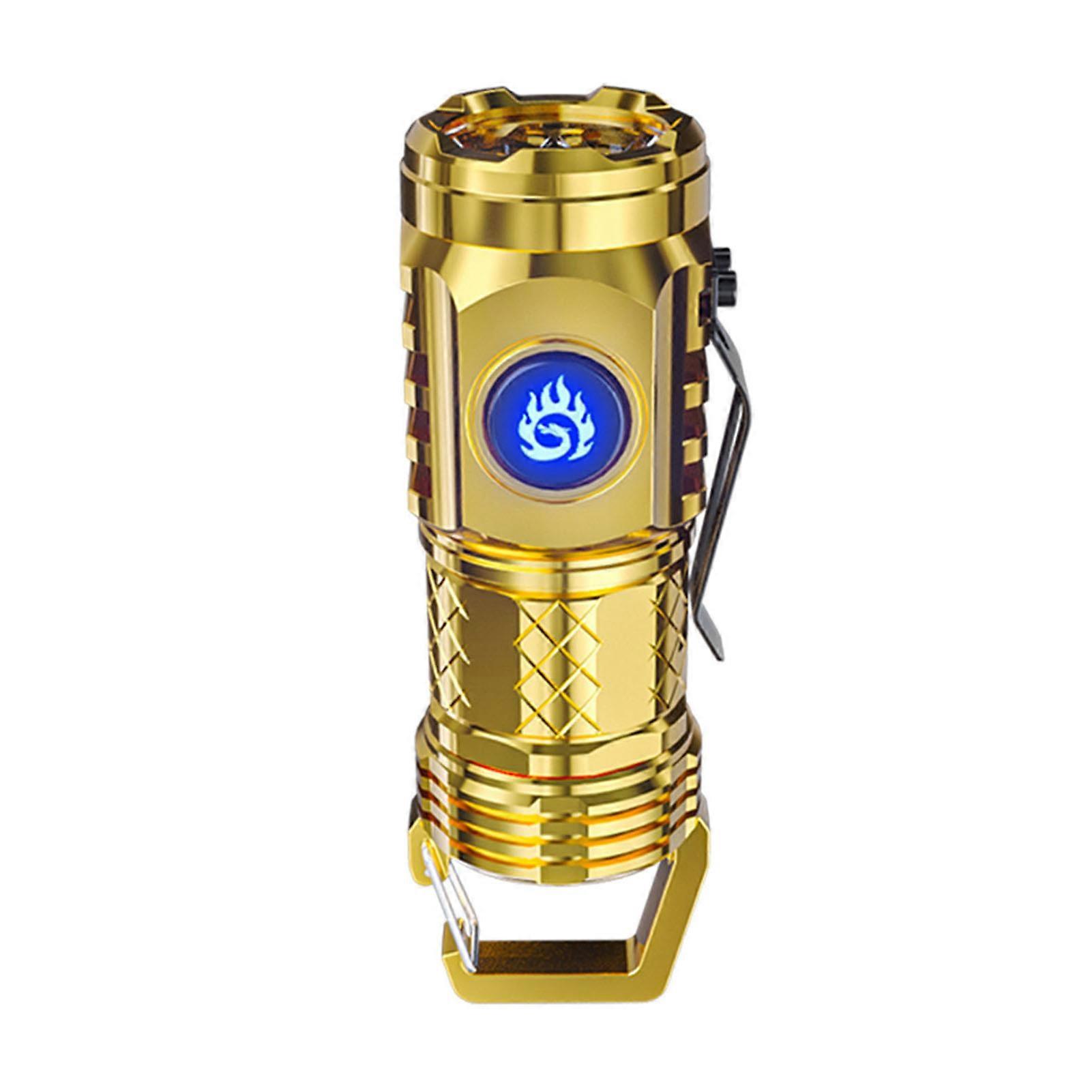 Mini Portable Flashlight Waterproof Multiple Lighting Modes Waterproof Rechargeable Super Power Flashlight LED Torch