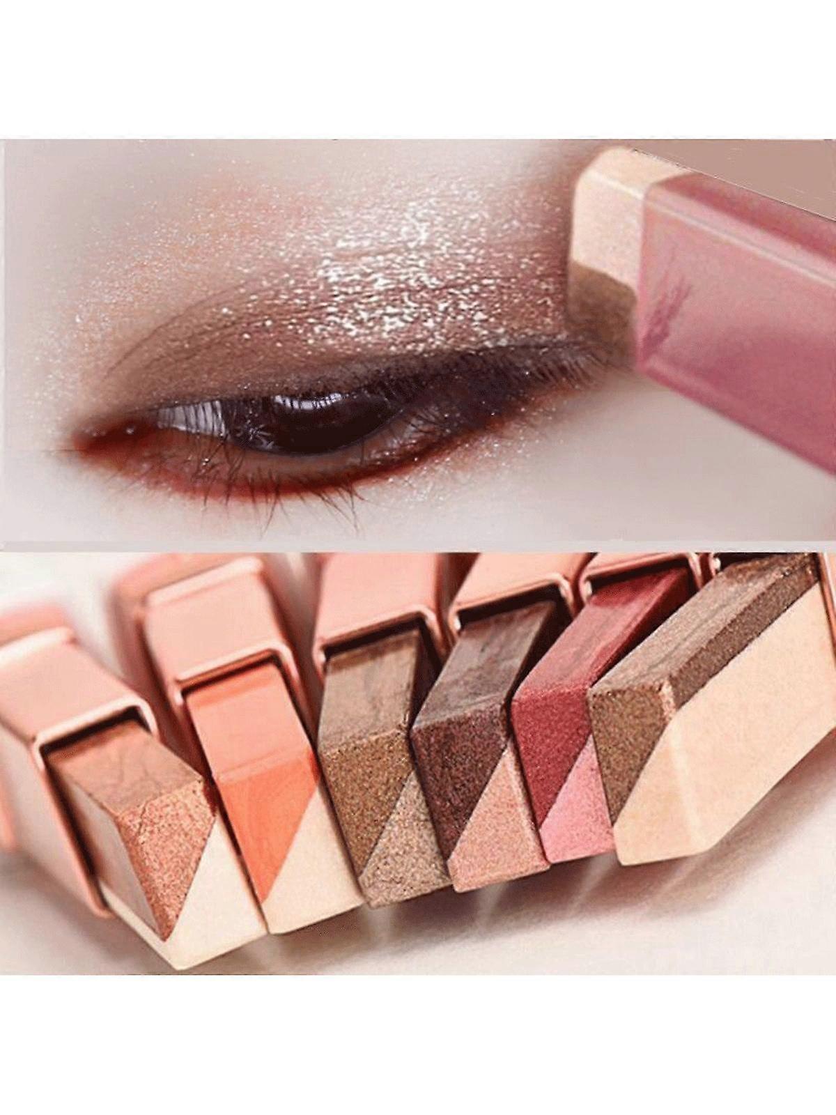 ErshiQi 2-Color Eyeshadow Stick, 1pc μακράς διαρκείας μουτζούρωμα απόδειξη μακιγιάζ ματιών προϊόν