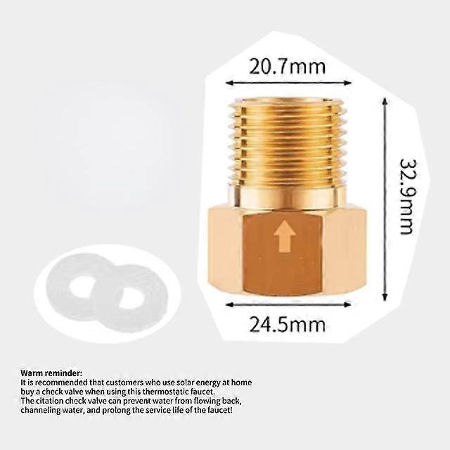 The Higher Thermostatic Mixer Kitchen Faucet Cold and Hot Water Mixer Short Nose Double Handle Chrome Finish Basin Automatic