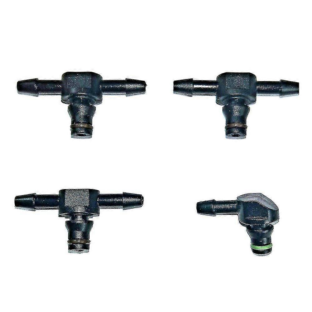 Pro Bosch 110 4ks Common Rail Zpětný konektor vstřikovače nafty Konektor zpětného potrubí Únik T potrubí L Potrubí Inj