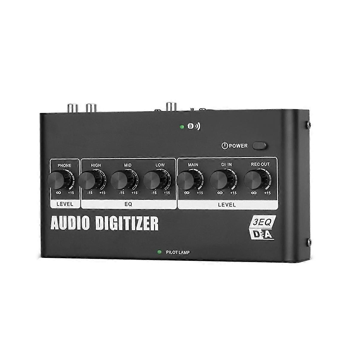 Digital To Analog Audio Converter Type-c /bluetooth/optical Fiber/coaxial Connection Audio Amplifie