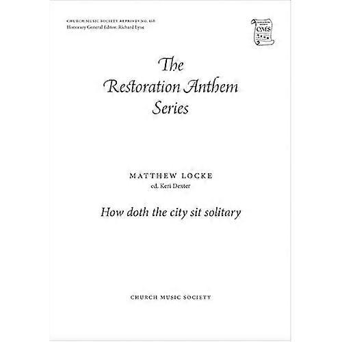 How Doth the City Sit Solitary