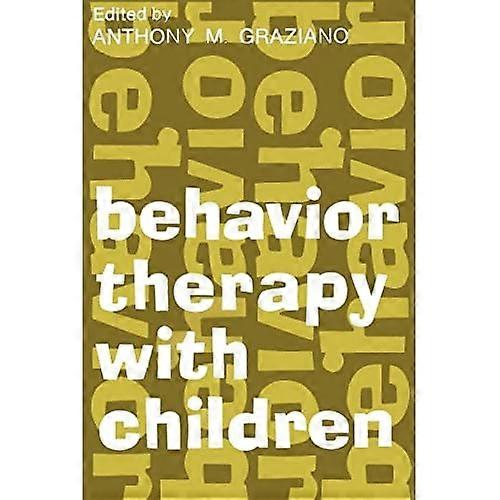 Behavior Therapy with Children: Volume 1
